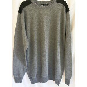 Men's Pullover Sweater, New With Tags, Charcoal/Black, Loose Threads Brand, 2X